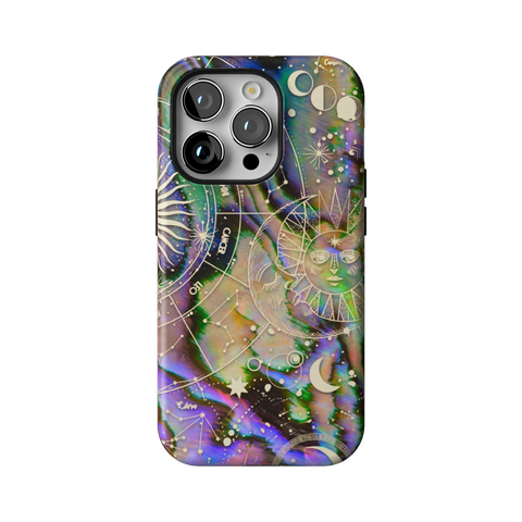 Abalone Zodiac Tough Phone Case for iPhone 14 Pro - The Urban Flair