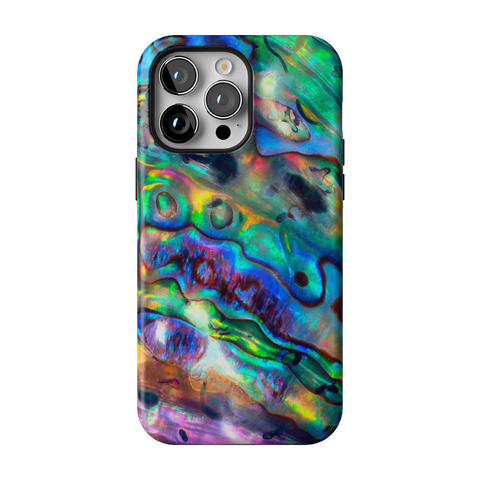 Abalone Shell Tough Phone Case for iPhone 14 Pro Max - The Urban Flair