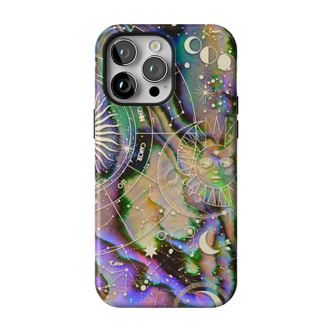 Abalone Zodiac Tough Phone Case for iPhone 14 Pro Max - The Urban Flair