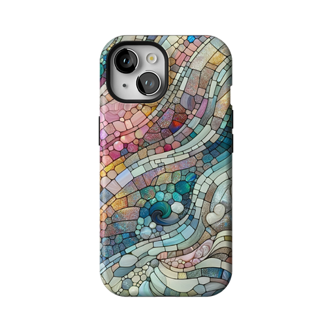 Pastel Stained Glass Tough Phone Case for Galaxy S26 - The Urban Flair
