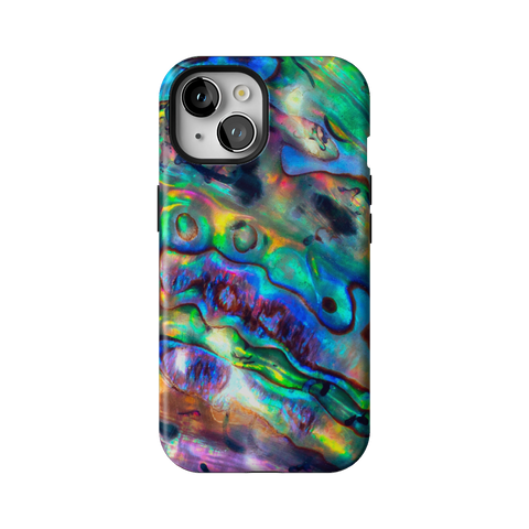 Abalone Shell Tough Phone Case for iPhone 15 - The Urban Flair