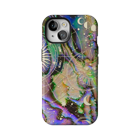 Abalone Zodiac Tough Phone Case for iPhone 15 - The Urban Flair