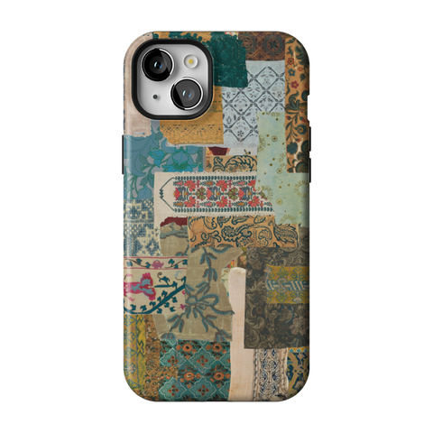 Boho Mixed Media Tough Phone Case for iPhone 15 Plus - The Urban Flair