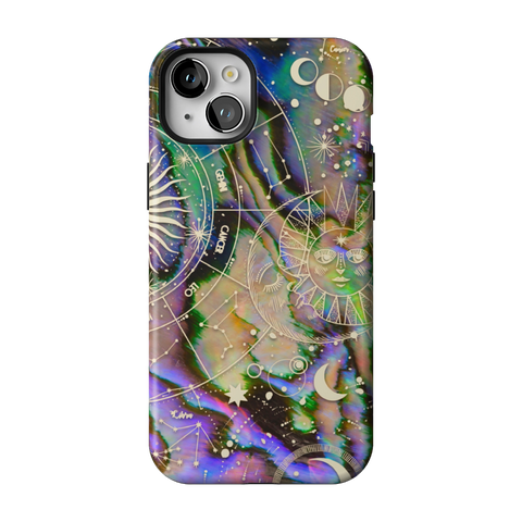Abalone Zodiac Tough Phone Case for iPhone 15 Plus - The Urban Flair