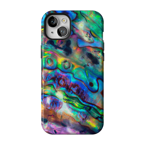 Abalone Shell Tough Phone Case for iPhone 15 Plus - The Urban Flair