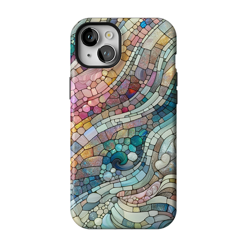 Pastel Stained Glass Tough Phone Case for Galaxy S26 Ultra - The Urban Flair