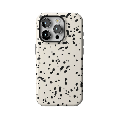 Dalmatian Spots Tough Phone Case for iPhone 15 Pro - The Urban Flair