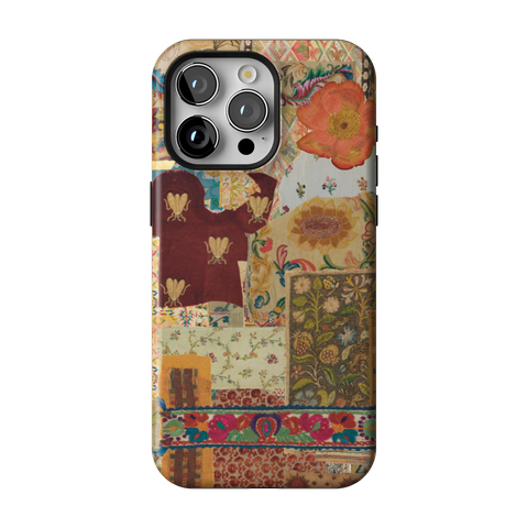 Mixed Media Boho Tough Phone Case for iPhone 15 Pro Max - The Urban Flair