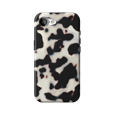 Off White Tortoise Shell Print Tough Phone Case for iPhone 16e - The Urban Flair