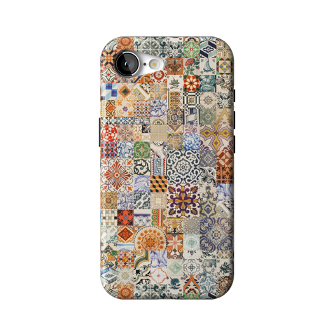 Real Portuguese Tiles Tough Phone Case for iPhone 16e - The Urban Flair