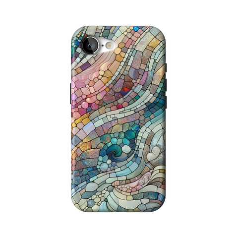Pastel Stained Glass Tough Phone Case for iPhone 12 Pro - The Urban Flair