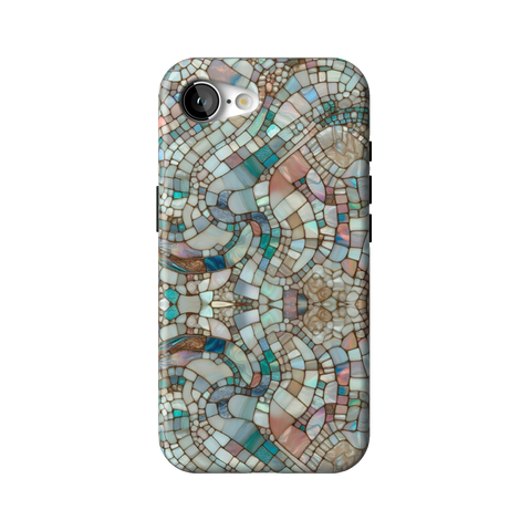 Mermaid Stained Glass Tough Phone Case for iPhone 16e - The Urban Flair