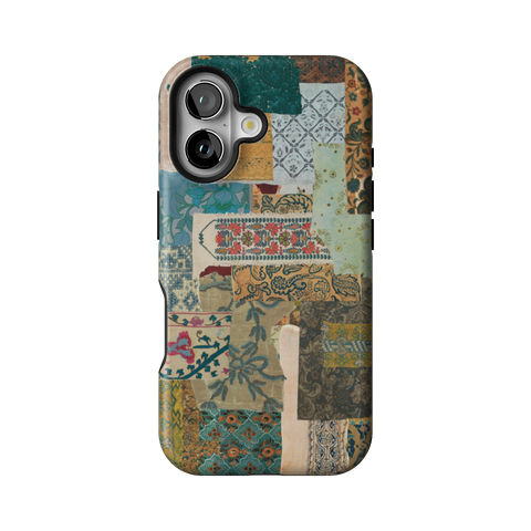 Boho Mixed Media Tough Phone Case for iPhone 16 - The Urban Flair