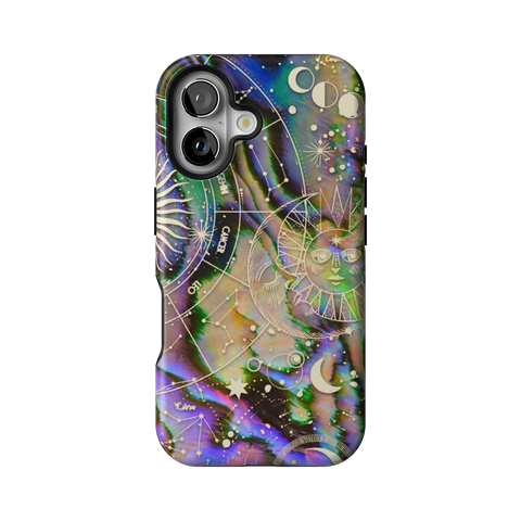 Abalone Zodiac Tough Phone Case for iPhone 16 - The Urban Flair