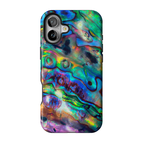Abalone Shell Tough Phone Case for iPhone 16 Plus - The Urban Flair