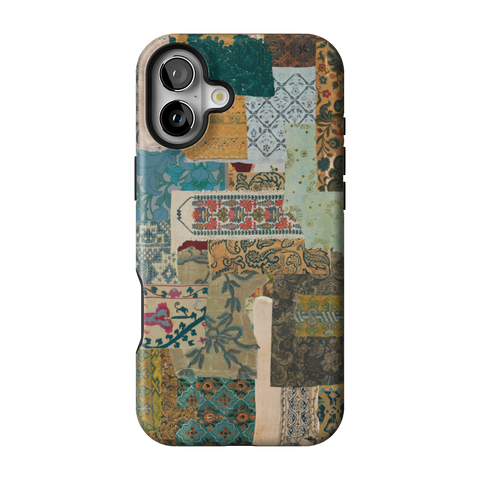 Boho Mixed Media Tough Phone Case for iPhone 16 Plus - The Urban Flair