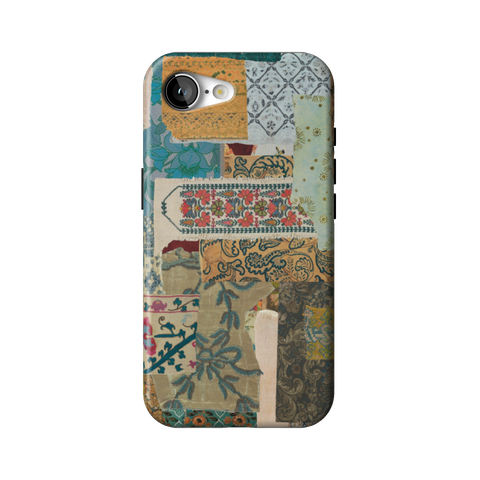 Boho Mixed Media Tough Phone Case for iPhone 17e - The Urban Flair
