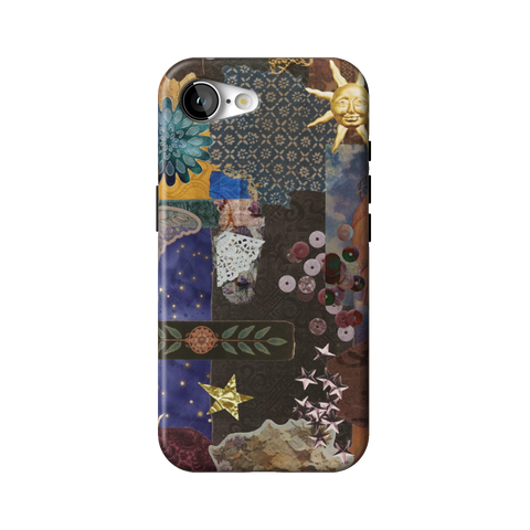 Whimsy Mixed Media Collage Tough Phone Case for iPhone 17e - The Urban Flair