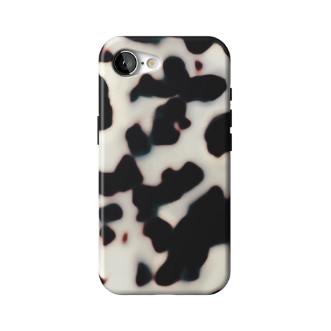 Off White Tortoise Shell Print Tough Phone Case for iPhone 17e - The Urban Flair