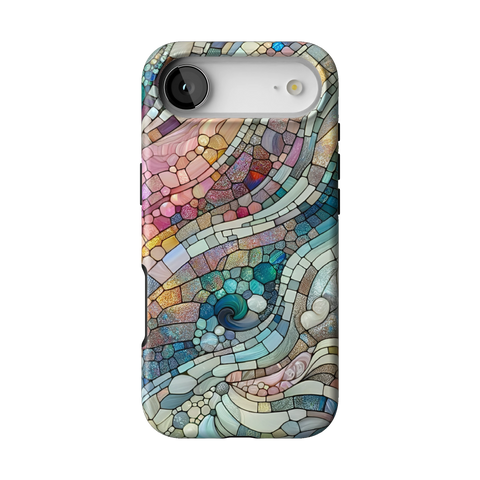 Pastel Stained Glass Tough Phone Case for iPhone 16e - The Urban Flair