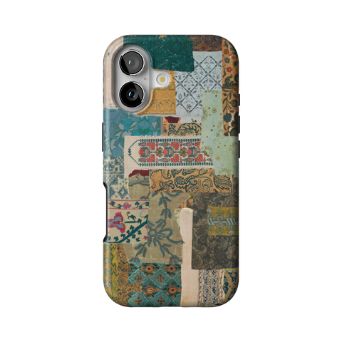 Boho Mixed Media Tough Phone Case