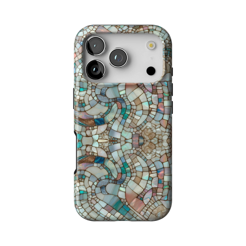 Mermaid Stained Glass Tough Phone Case