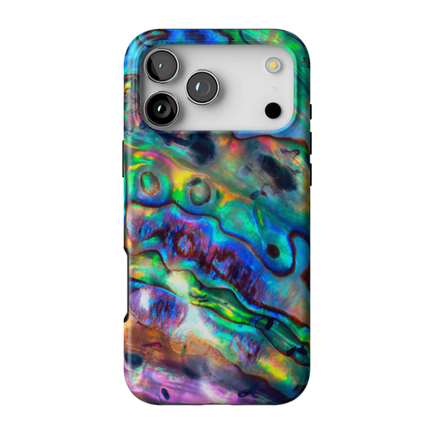 Abalone Shell Tough Phone Case for iPhone 17 Pro Max - The Urban Flair