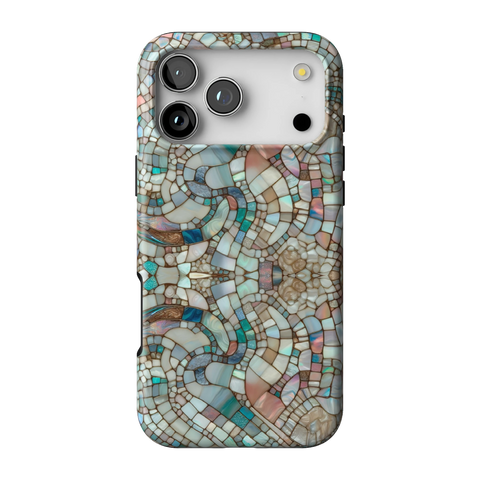 Mermaid Stained Glass Tough Phone Case