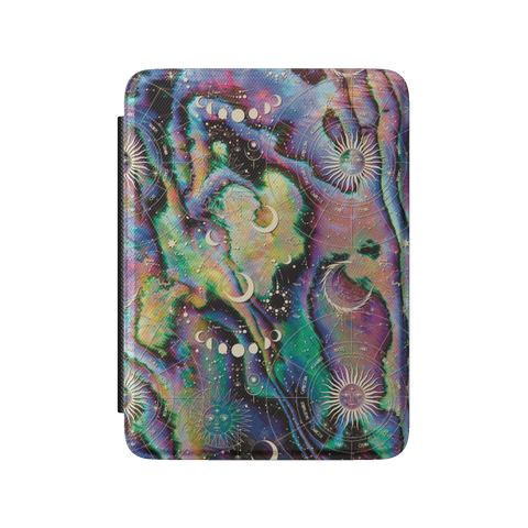 Zodiac Abalone Print Kindle Case