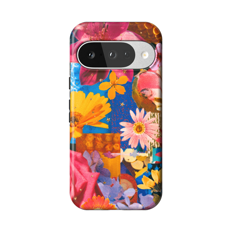Summer Flower Collage Tough Phone Case for Pixel 10 - The Urban Flair