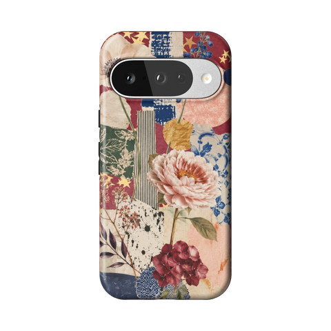 Rustic Botanical Collage Tough Phone Case for Pixel 10 - The Urban Flair