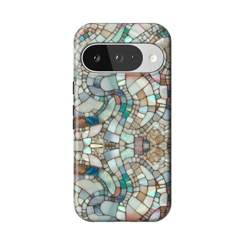Mermaid Stained Glass Tough Phone Case for Pixel 10 - The Urban Flair