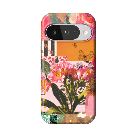Maximalist Bloom Collage Tough Phone Case for Pixel 10 - The Urban Flair