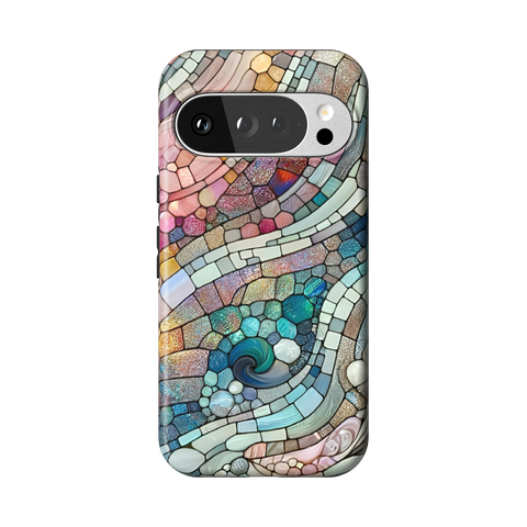 Pastel Stained Glass Tough Phone Case for Pixel 10 Pro - The Urban Flair