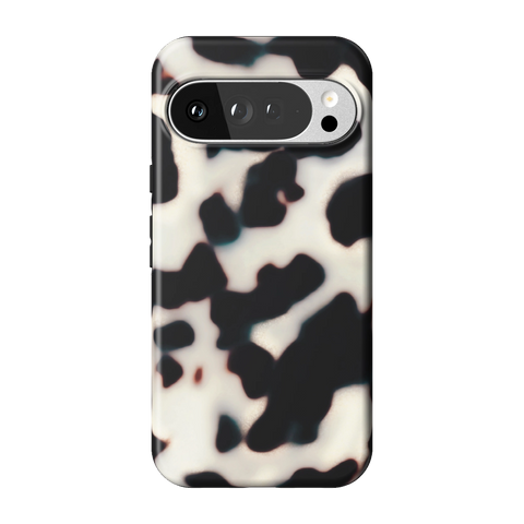 Off White Tortoise Shell Print Tough Phone Case for Pixel 10 Pro XL - The Urban Flair