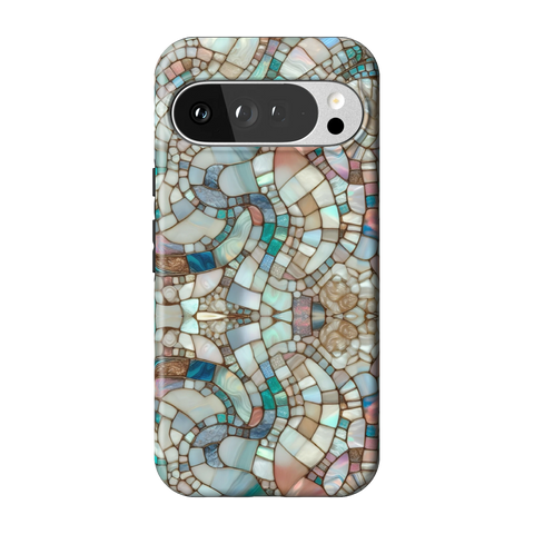 Mermaid Stained Glass Tough Phone Case for Pixel 10 Pro XL - The Urban Flair