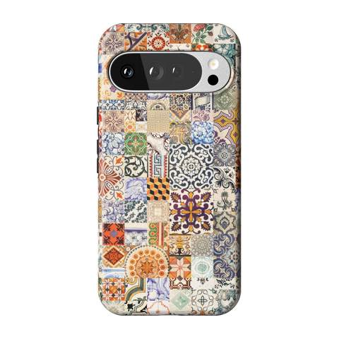 Real Portuguese Tiles Tough Phone Case for Pixel 10 Pro XL - The Urban Flair