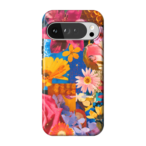Summer Flower Collage Tough Phone Case for Pixel 10 Pro XL - The Urban Flair