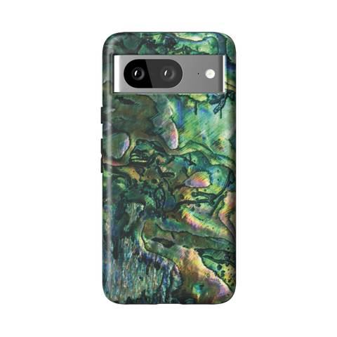 Green Abalone Shell Tough Phone Case for Pixel 8 - The Urban Flair