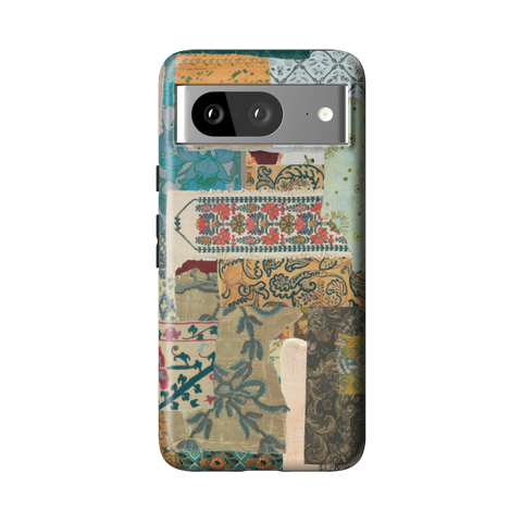 Boho Mixed Media Tough Phone Case for Pixel 8 - The Urban Flair