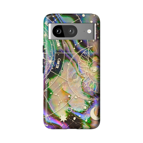 Abalone Zodiac Tough Phone Case for Pixel 8 - The Urban Flair