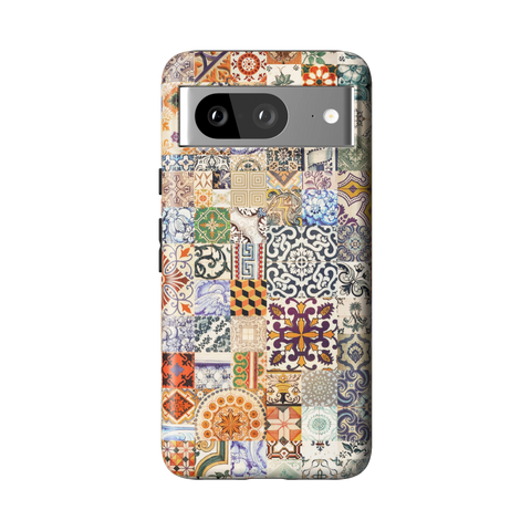 Real Portuguese Tiles Tough Phone Case for Pixel 8 - The Urban Flair
