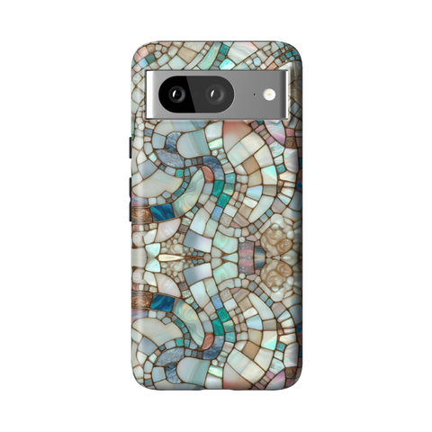 Mermaid Stained Glass Tough Phone Case for Pixel 8 - The Urban Flair