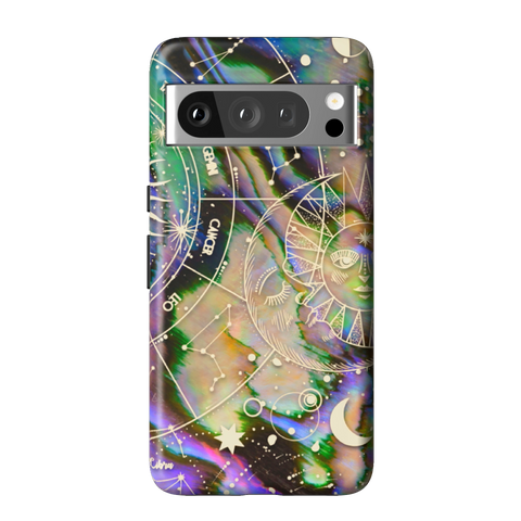 Abalone Zodiac Tough Phone Case for Pixel 8 Pro - The Urban Flair