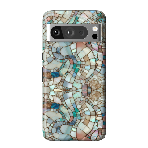 Mermaid Stained Glass Tough Phone Case for Pixel 8 Pro - The Urban Flair