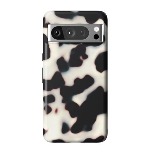 Off White Tortoise Shell Print Tough Phone Case for Pixel 8 Pro - The Urban Flair