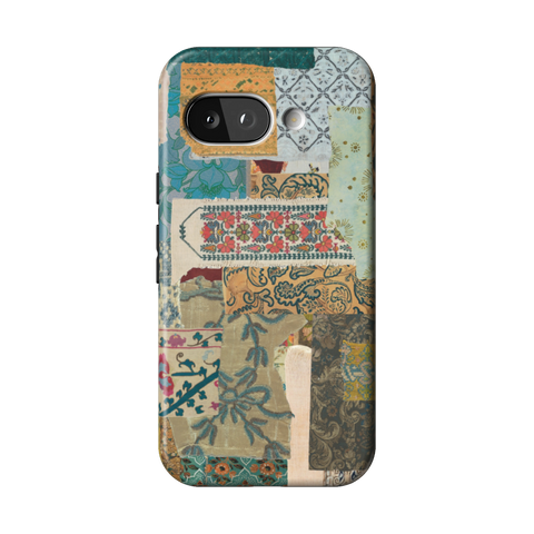 Boho Mixed Media Tough Phone Case for Pixel 9a - The Urban Flair