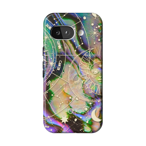Abalone Zodiac Tough Phone Case for Pixel 9a - The Urban Flair