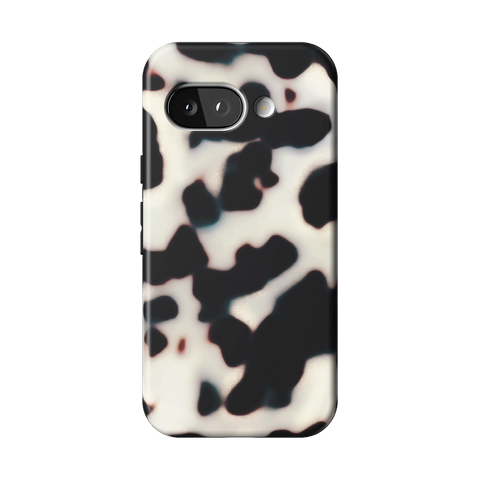 Off White Tortoise Shell Print Tough Phone Case for Pixel 9a - The Urban Flair