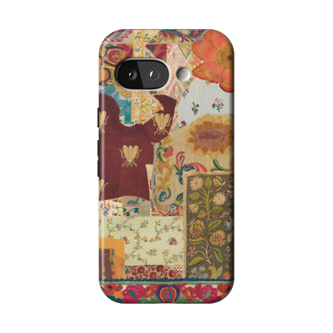 Mixed Media Boho Tough Phone Case for Pixel 9a - The Urban Flair